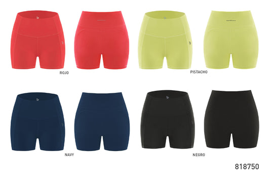 Short Mujer Vibrant Sportfitness