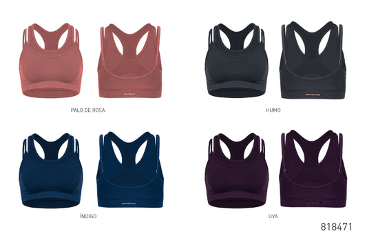 Top Seamless Mujer Dash Sportfitness