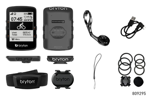 Ciclocomputador Rider 460 D con sensores y soporte